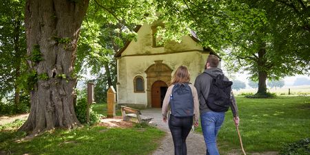 Wanderung auf dem Alten Pilgerweg zur Kapelle Hillige Seele