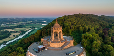 Kaiser-Wilhelm-Denkmal in Porta Westfalica