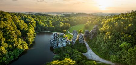 Natur-Monument Externsteine im Teutoburger Wald