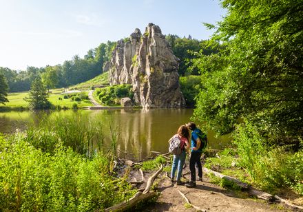 Wandern um die Externsteine, Sehenswürdigkeit in Horn-Bad Meinberg