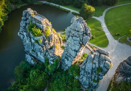 Externsteine im Teutoburger Wald