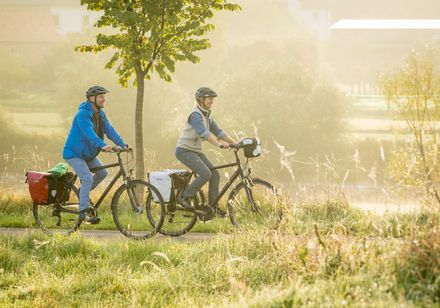 Radtour auf dem Weserradweg in Höxter