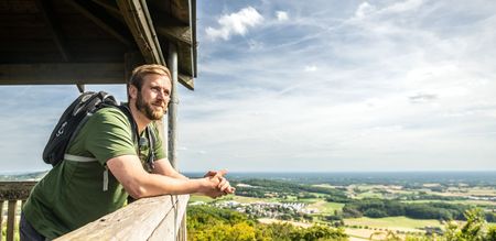 Ausblick vom Luisenturm in Borgholzhausen